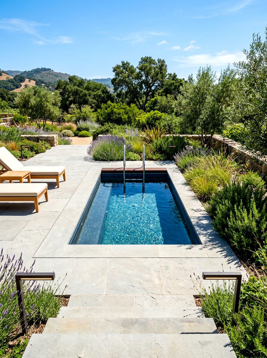 Built In Patio Cold Plunge - 30 cold plunge patio ideas