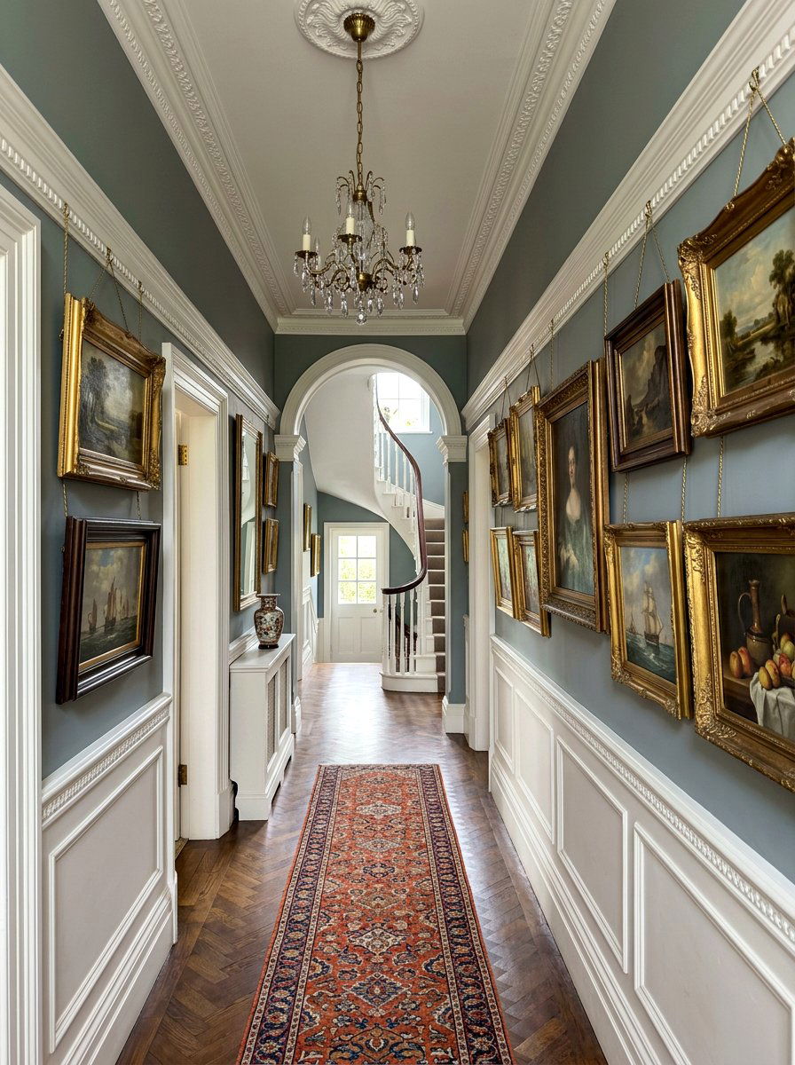 Built In Picture Rail - 30 crown molding ideas