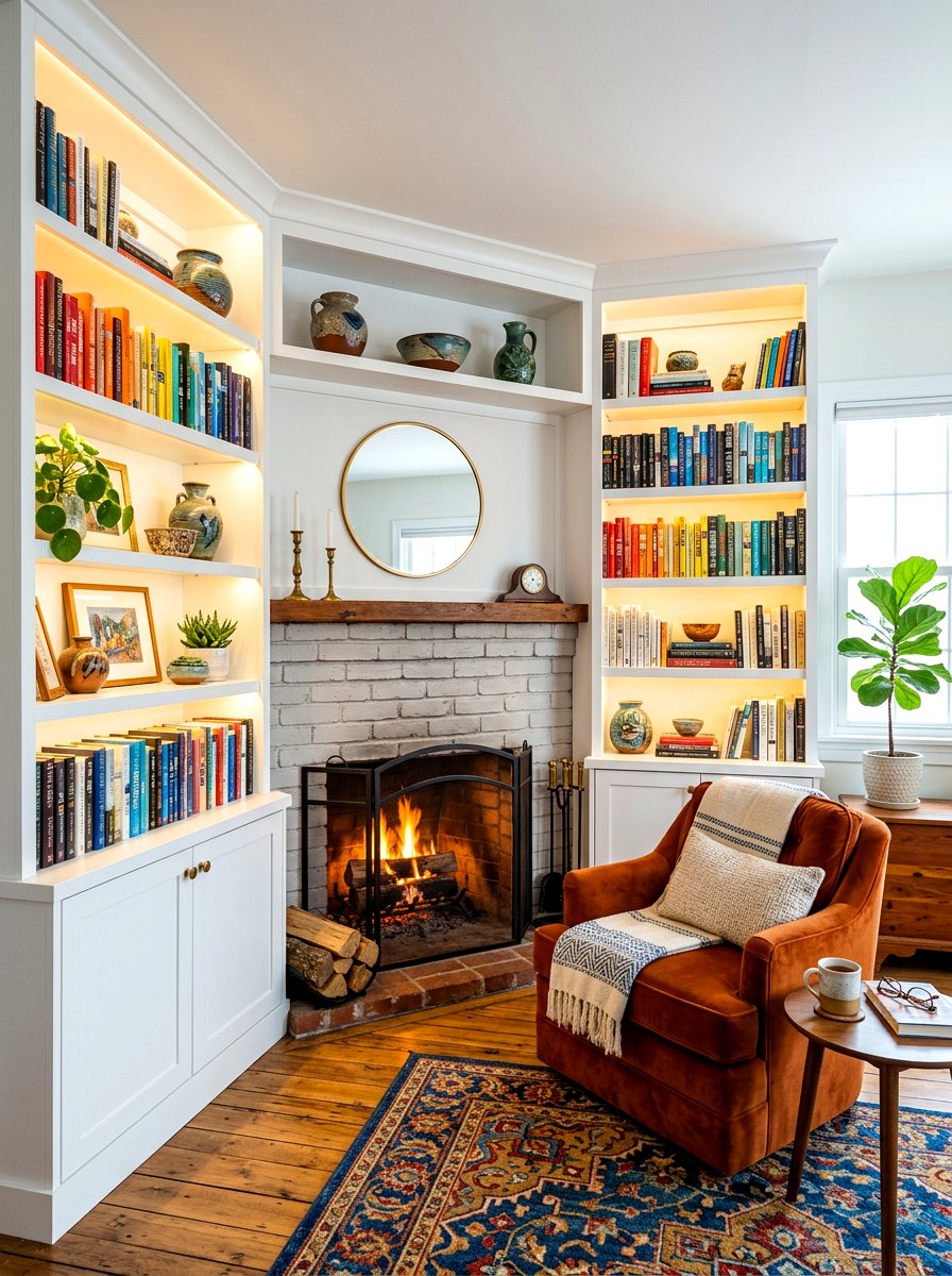 30 Corner Fireplace Ideas to Style Your Living Room with Wow