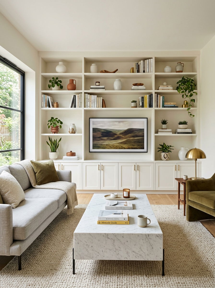 30 Organic Modern Living Space Ideas for Cozy, Natural Calm