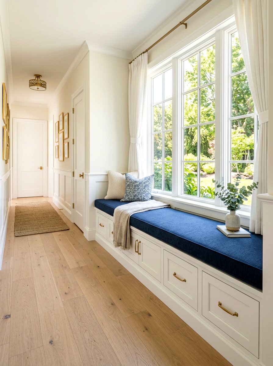 Built In Storage Bench - 30 window seat ideas