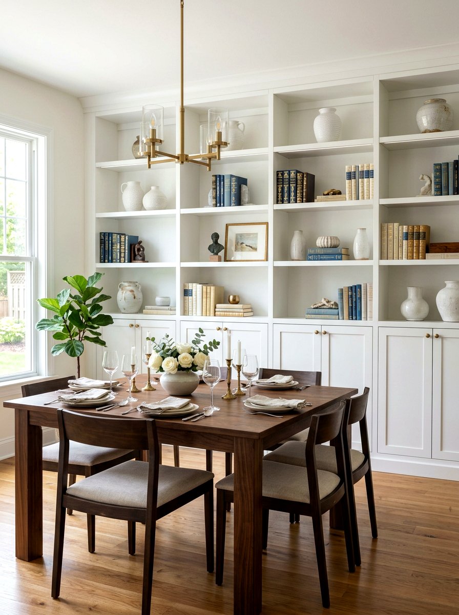 Built In Storage Dining - 30 open plan dining room ideas