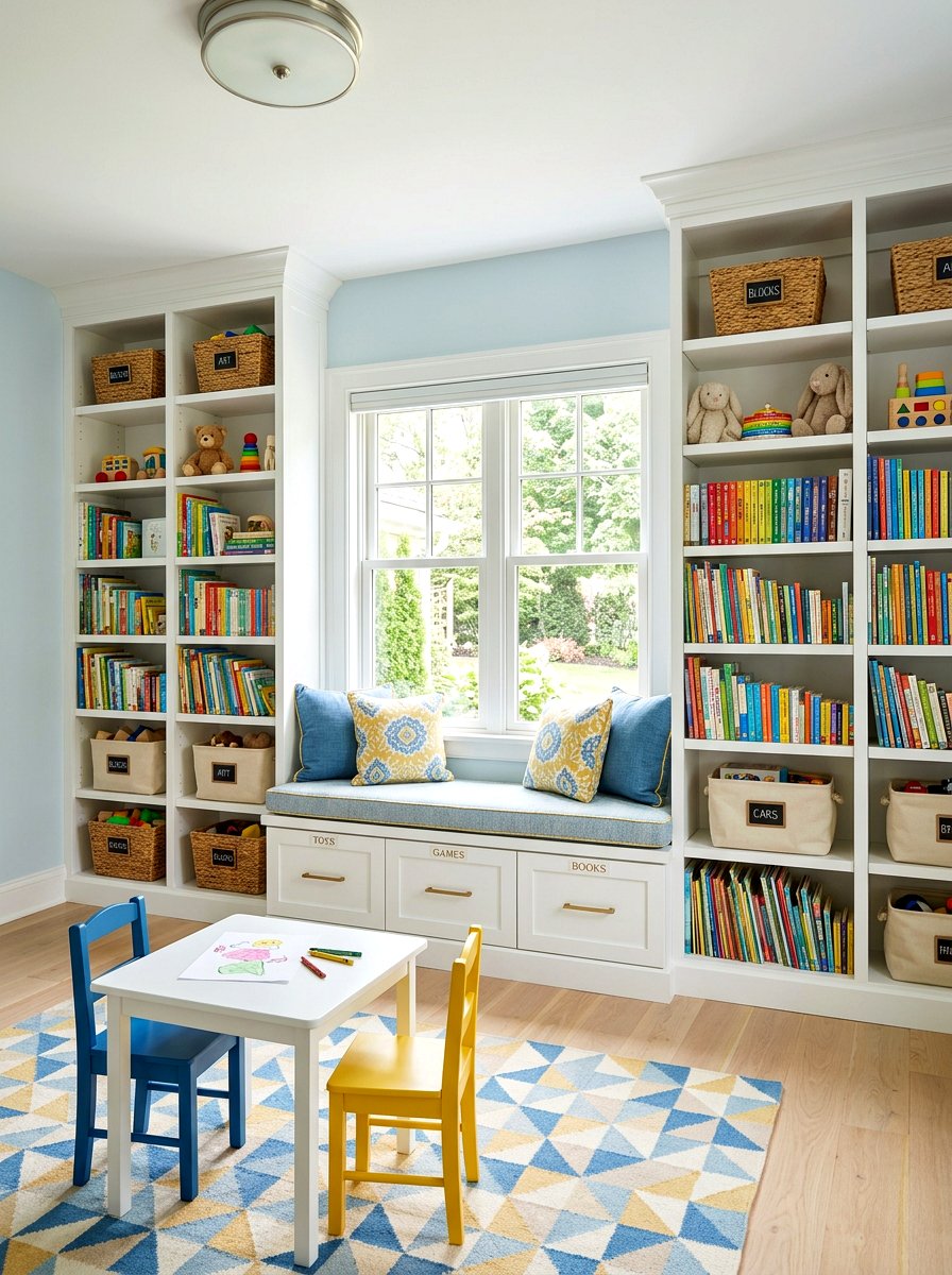 Built In Storage Kids Room - 30 kids room ideas