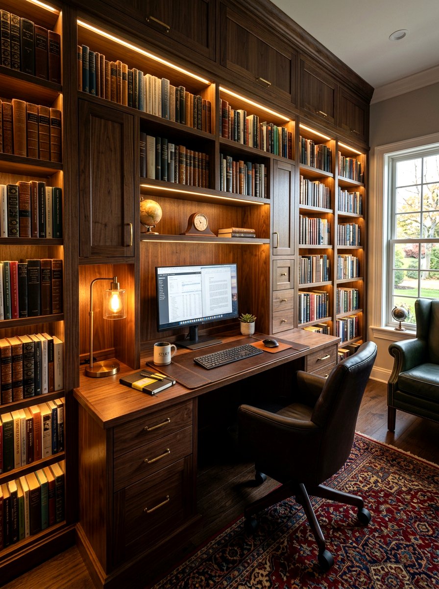 Built In Wall Desk - 30 wall desk ideas