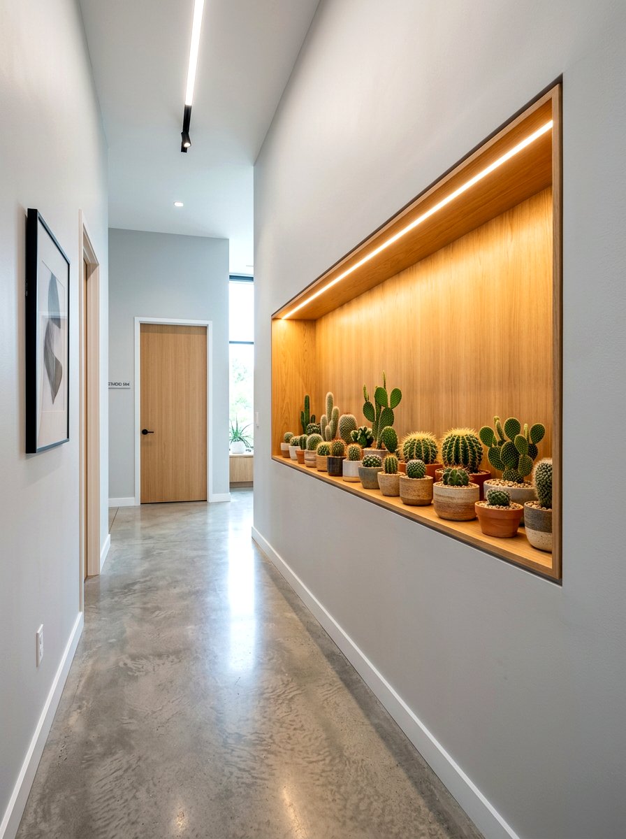 Built In Wall Niche - 30 cactus shelf ideas