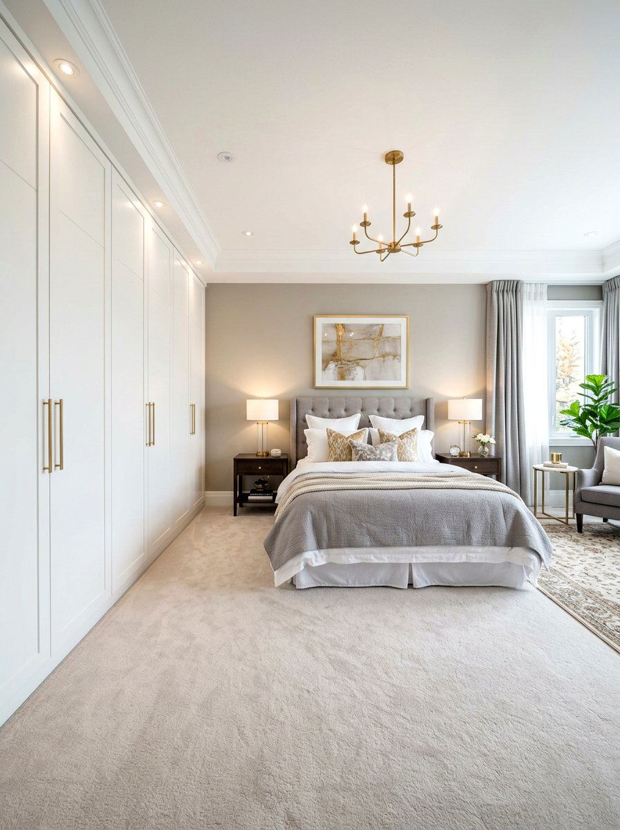 Built In Wardrobe Closet - 30 bedroom storage ideas
