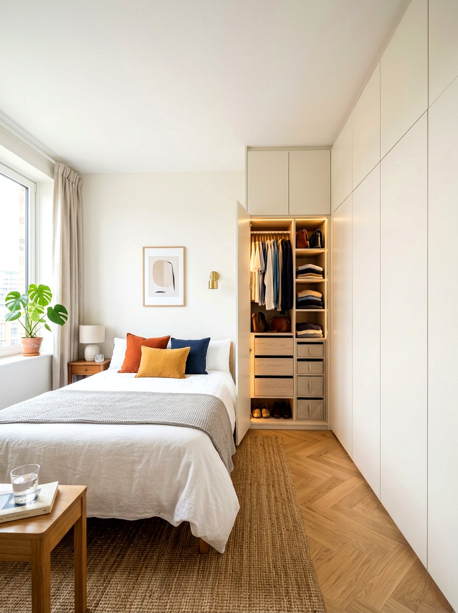 Built In Wardrobe Small Bedroom - 30 small bedroom ideas