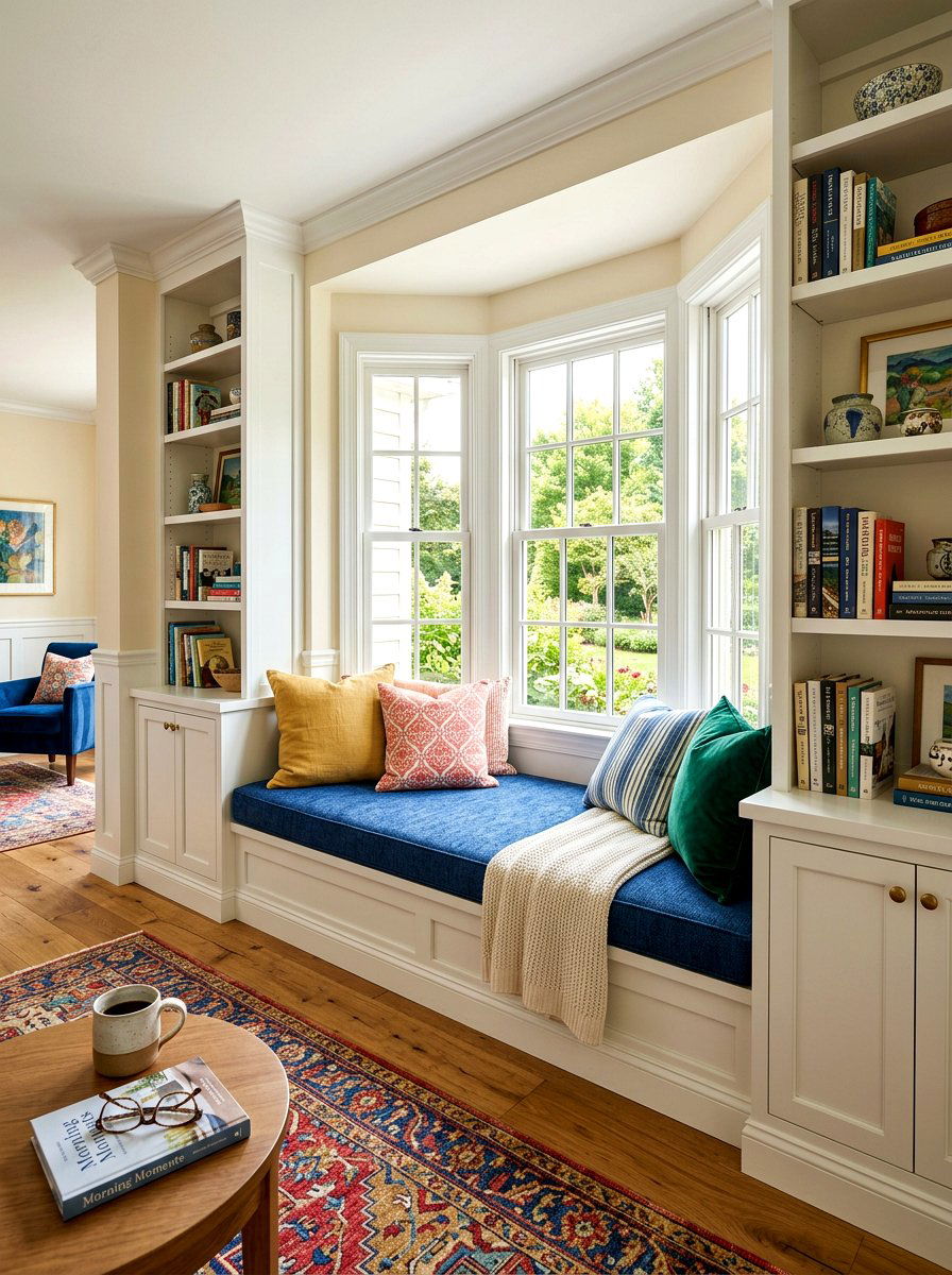 Built In Window Seat Morning Room - 30 morning room ideas
