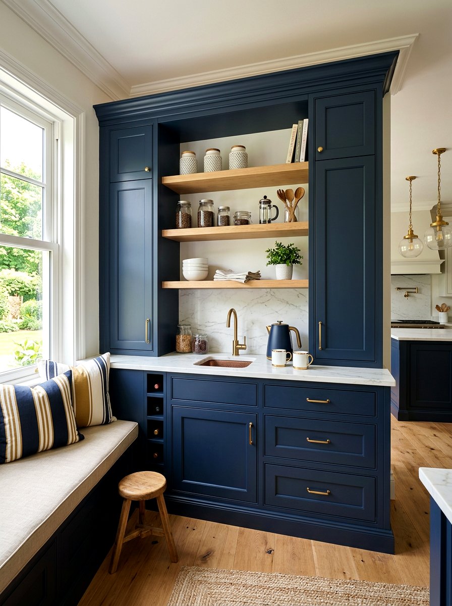 Built in breakfast nook - 30 breakfast station ideas