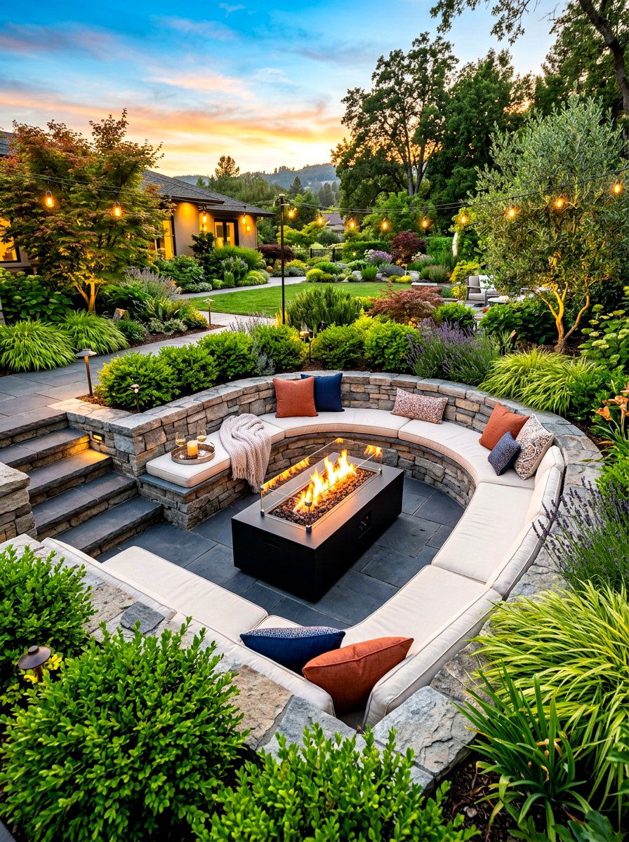 Built in brick pizza oven - 30 pizza night patio ideas