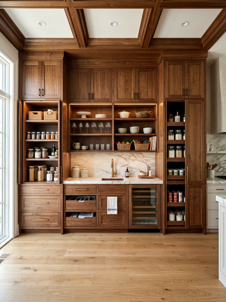 Built in pantry - 30 butler pantry ideas