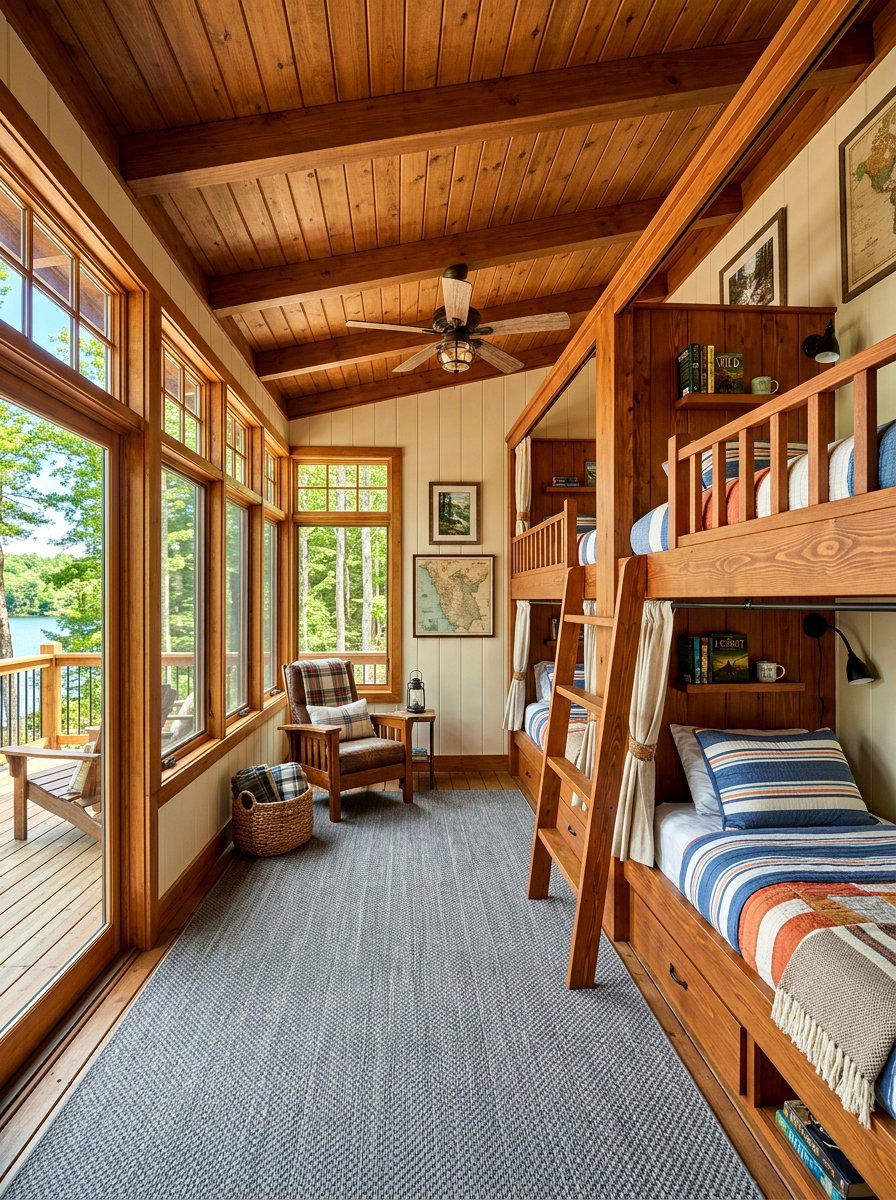 Bunk Bed Sleeping Porch - 30 sleeping porch ideas