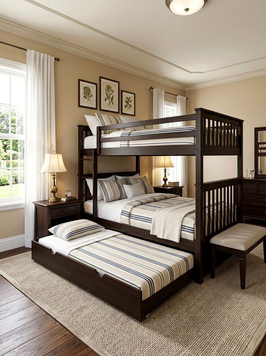 Bunk Bed With Trundle - 30 bunk bed ideas