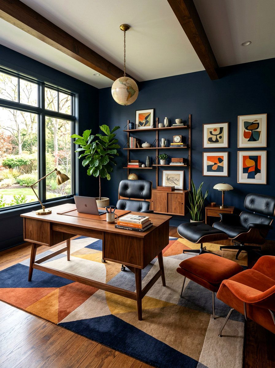 Burgundy Living Room Decor - 30 moody living room ideas