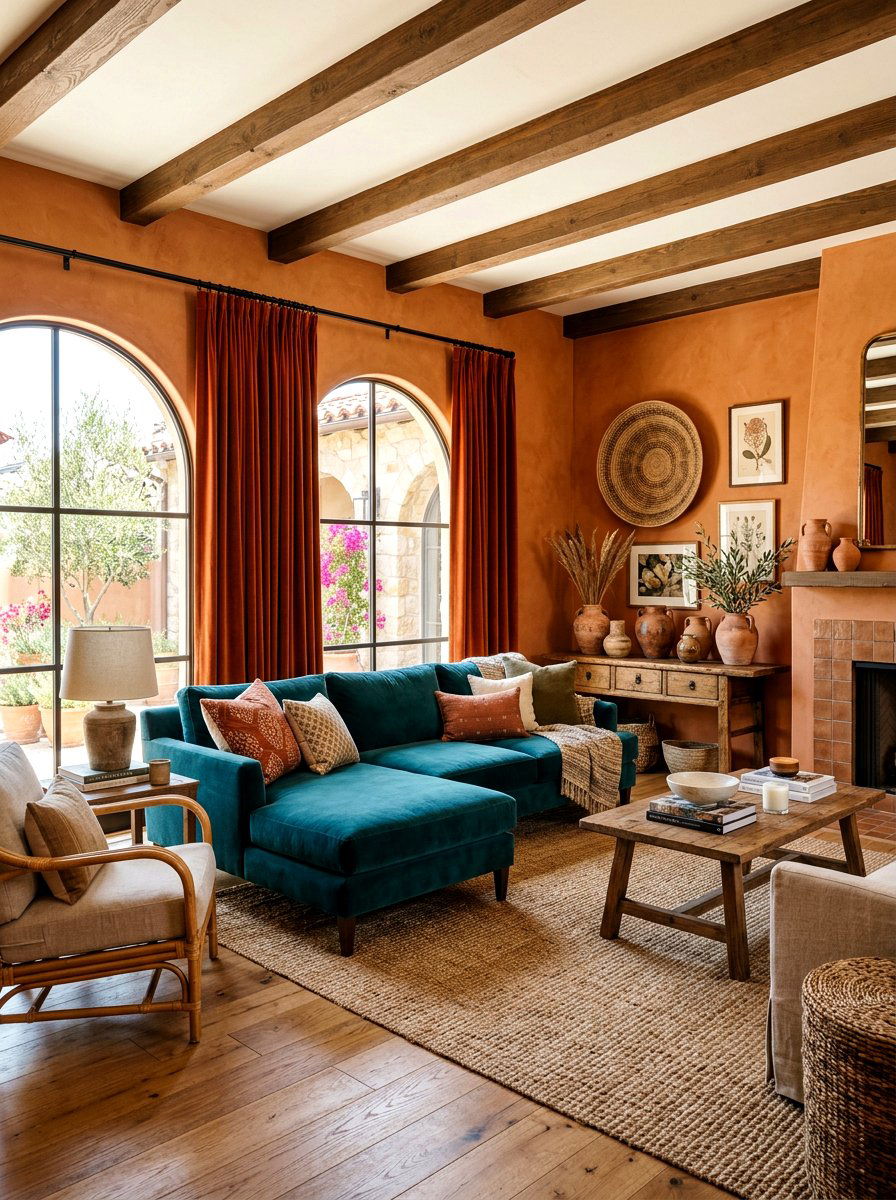 30 Jewel Tone Lounge Ideas to Add Bold Color and Cozy Vibes
