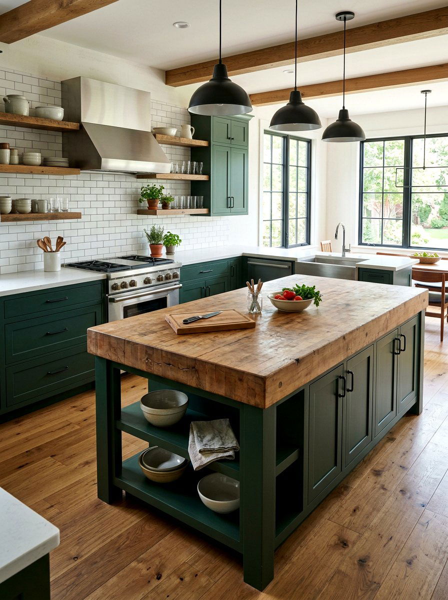 Butcher Block Kitchen - 30 modern kitchen ideas