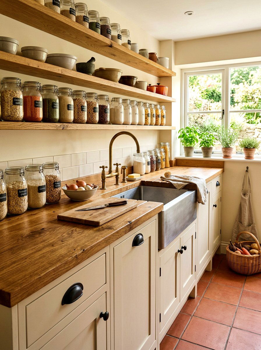 30 Scullery Kitchen Ideas for Extra Storage and Effortless Prep