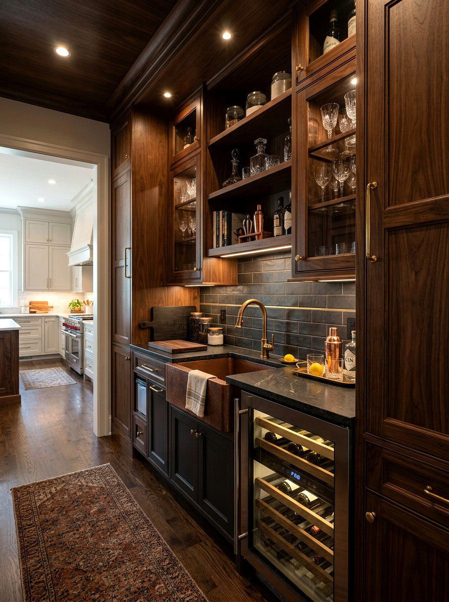 Butler Pantry - 30 kitchen remodel ideas