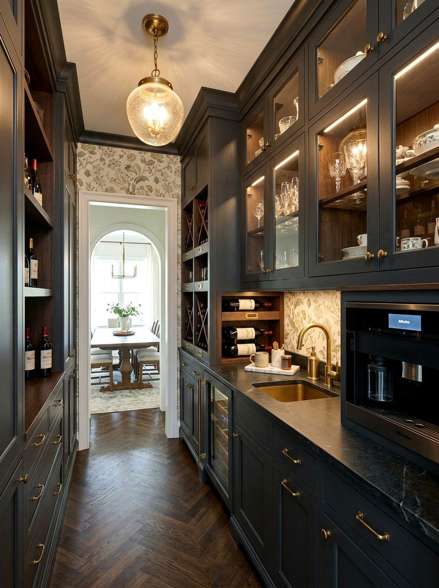 Butler Pantry - 30 Pinterest kitchen ideas