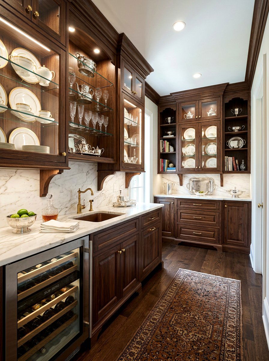 Butler Pantry Layout - 30 utility kitchen ideas