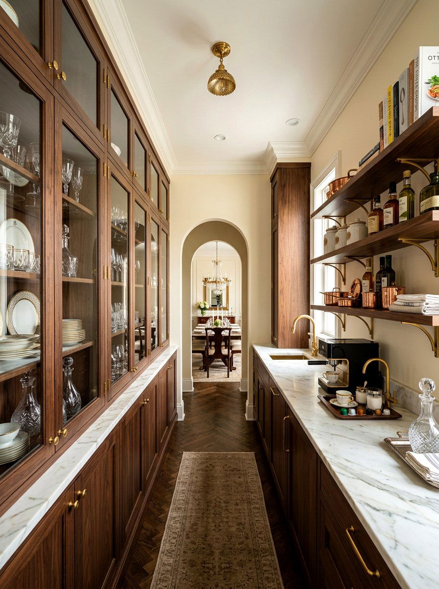 Butler Pantry Shelving - 30 pantry shelving ideas