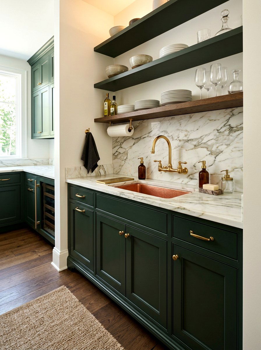 Butler Pantry Sink Cabinet - 30 butler pantry storage ideas