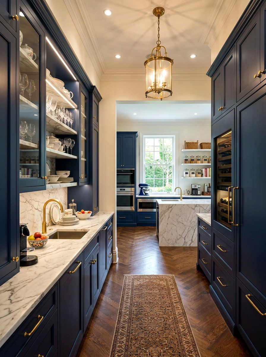 Butler Pantry Storage - 30 cabinet appliance storage ideas