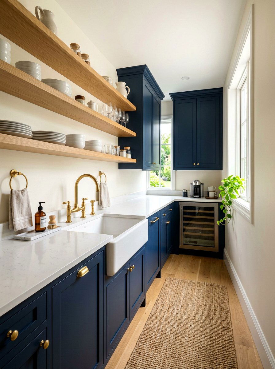 Butler Pantry With Sink - 30 farmhouse pantry ideas