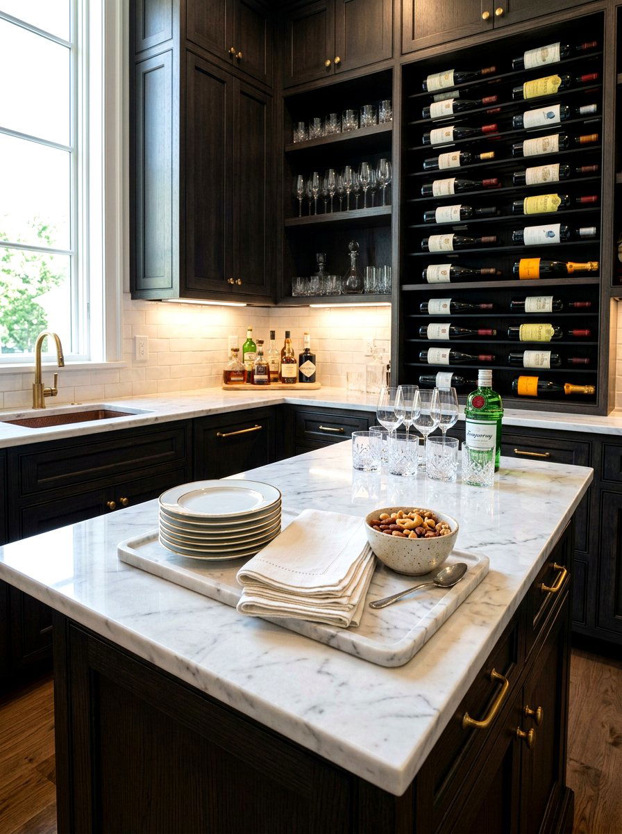 Butlers Pantry Marble Tray - 30 marble tray styling ideas