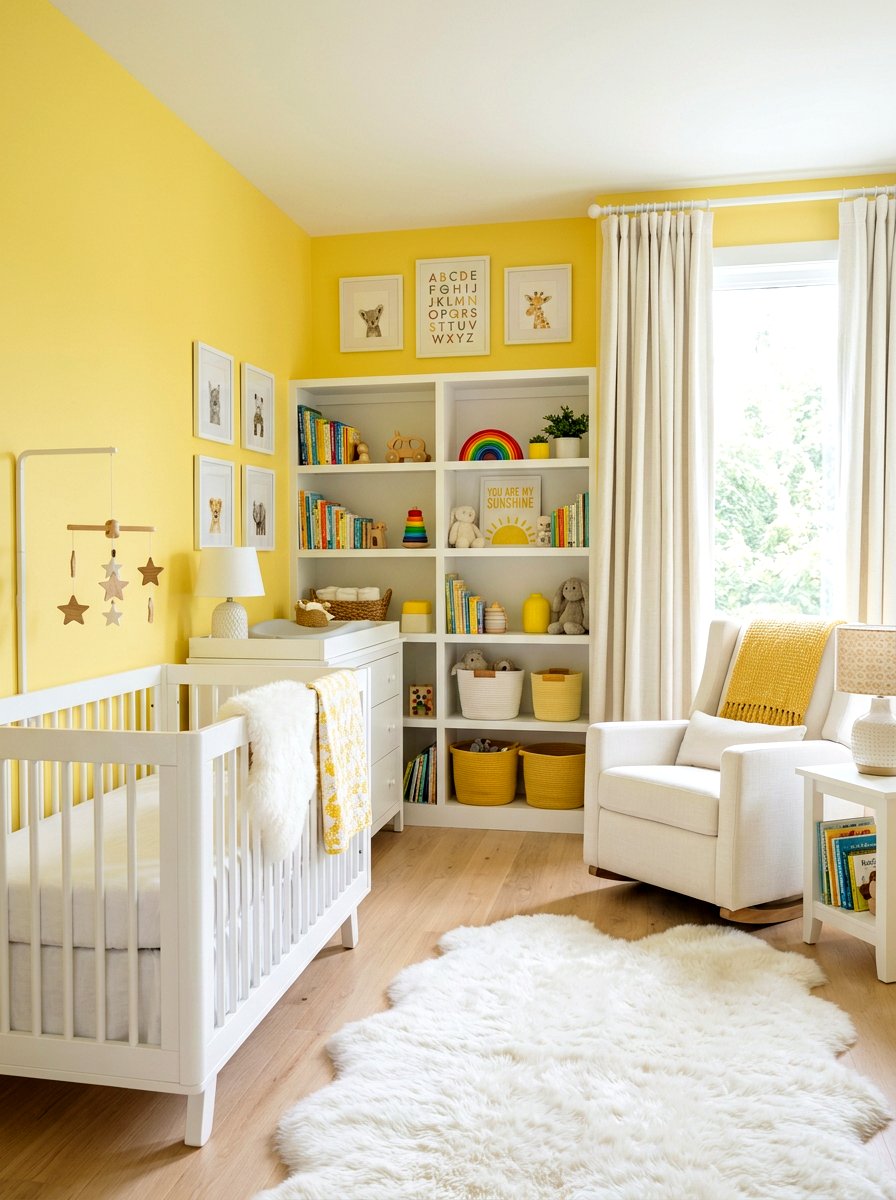 Butter Yellow And White Nursery - 30 butter yellow nursery ideas
