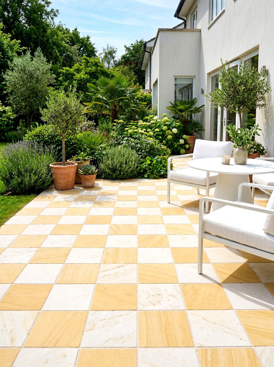 Butter Yellow Patio Tiles - 30 butter yellow patio decor ideas