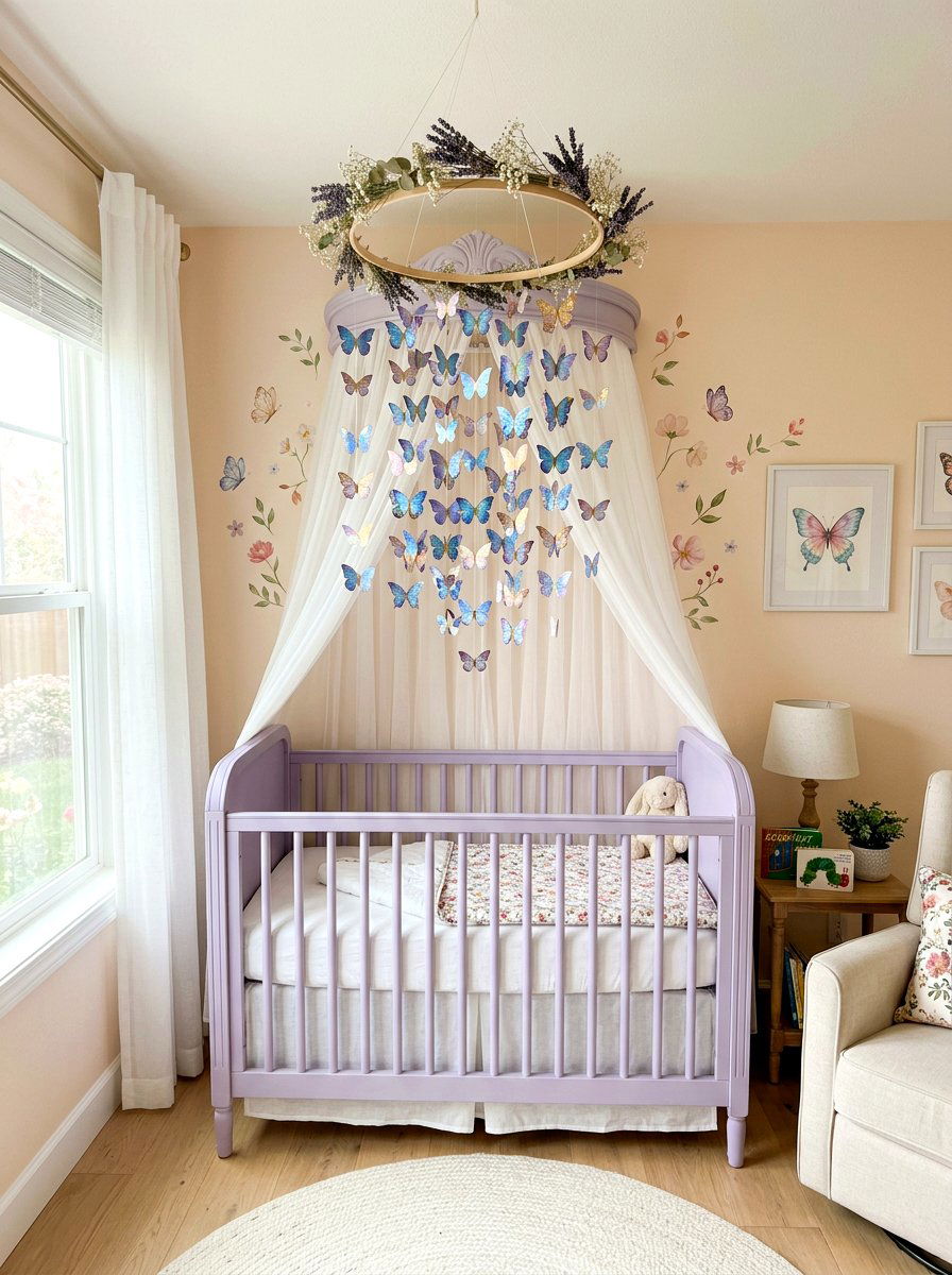 30 Mobile Decor Nursery Ideas for Dreamy, Gentle Newborn Style