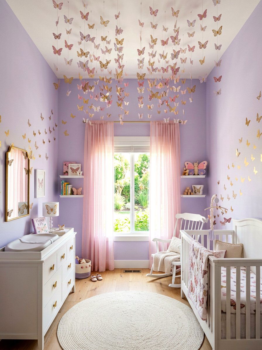 Butterfly Nursery - 30 viral nursery ideas