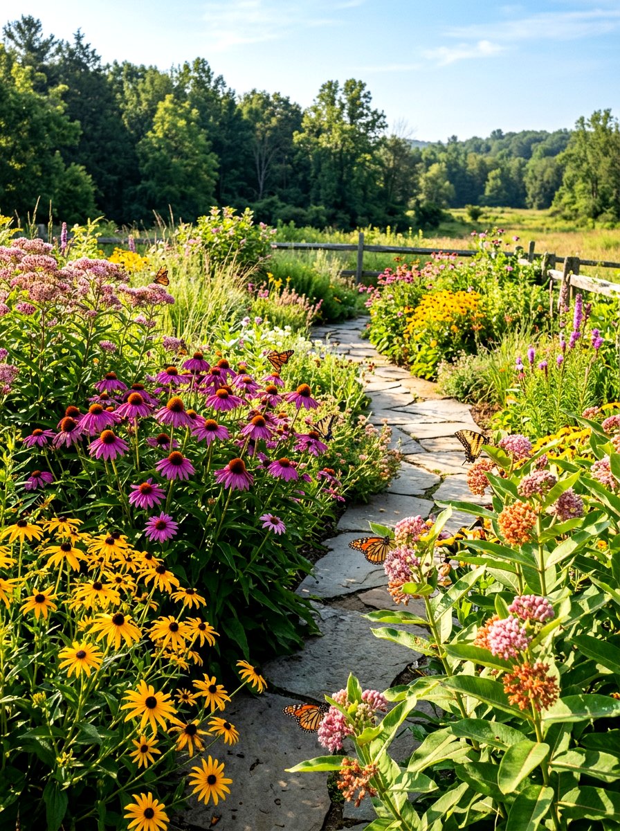 Butterfly garden - 30 native plant landscaping ideas