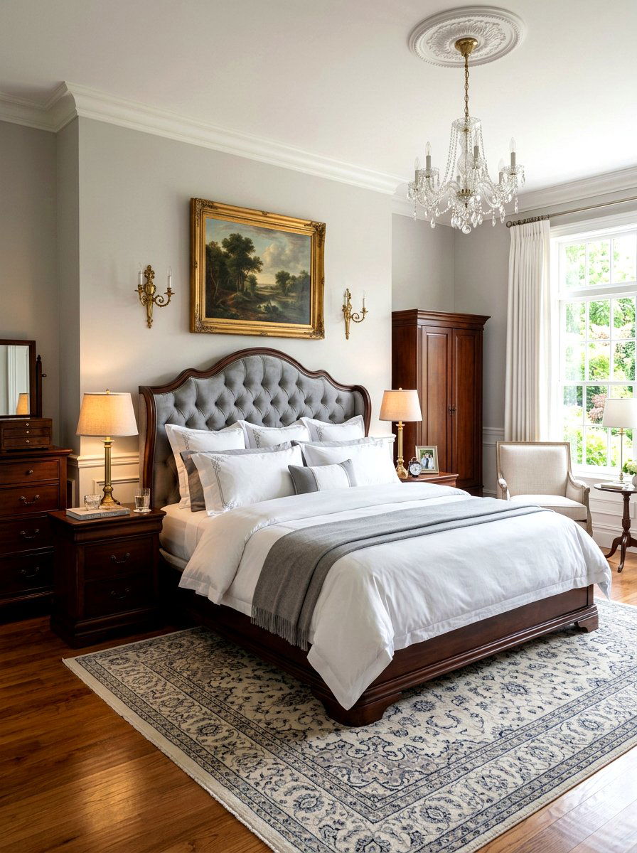 Button Tufted Scalloped Headboard - 30 scalloped headboard ideas