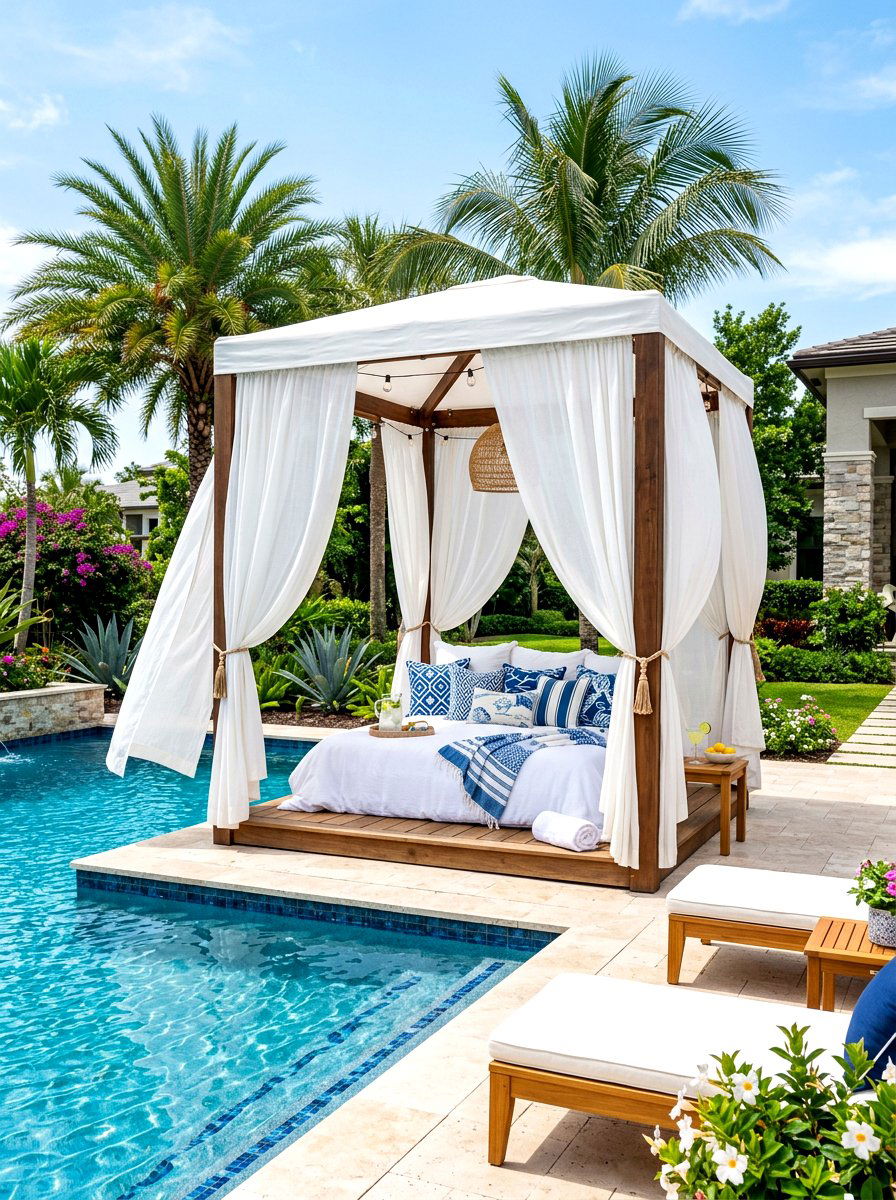 Cabana Tent - 30 patio shade ideas