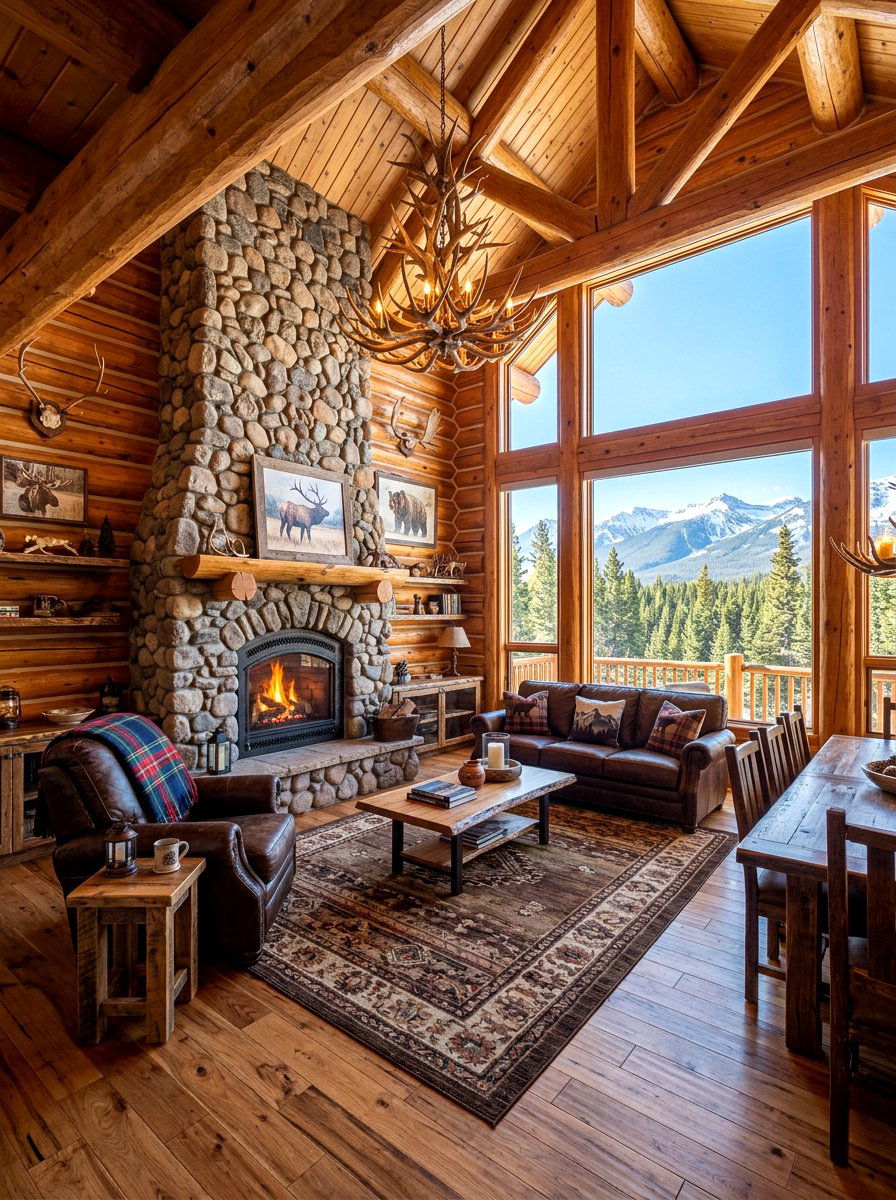 Cabin Style Retreat - 30 backyard retreat shed ideas