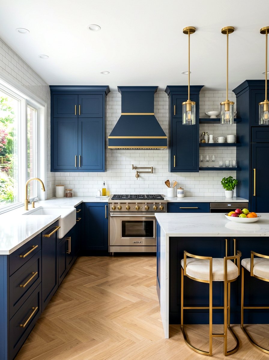 Cabinet hardware replacement - 30 rental kitchen ideas