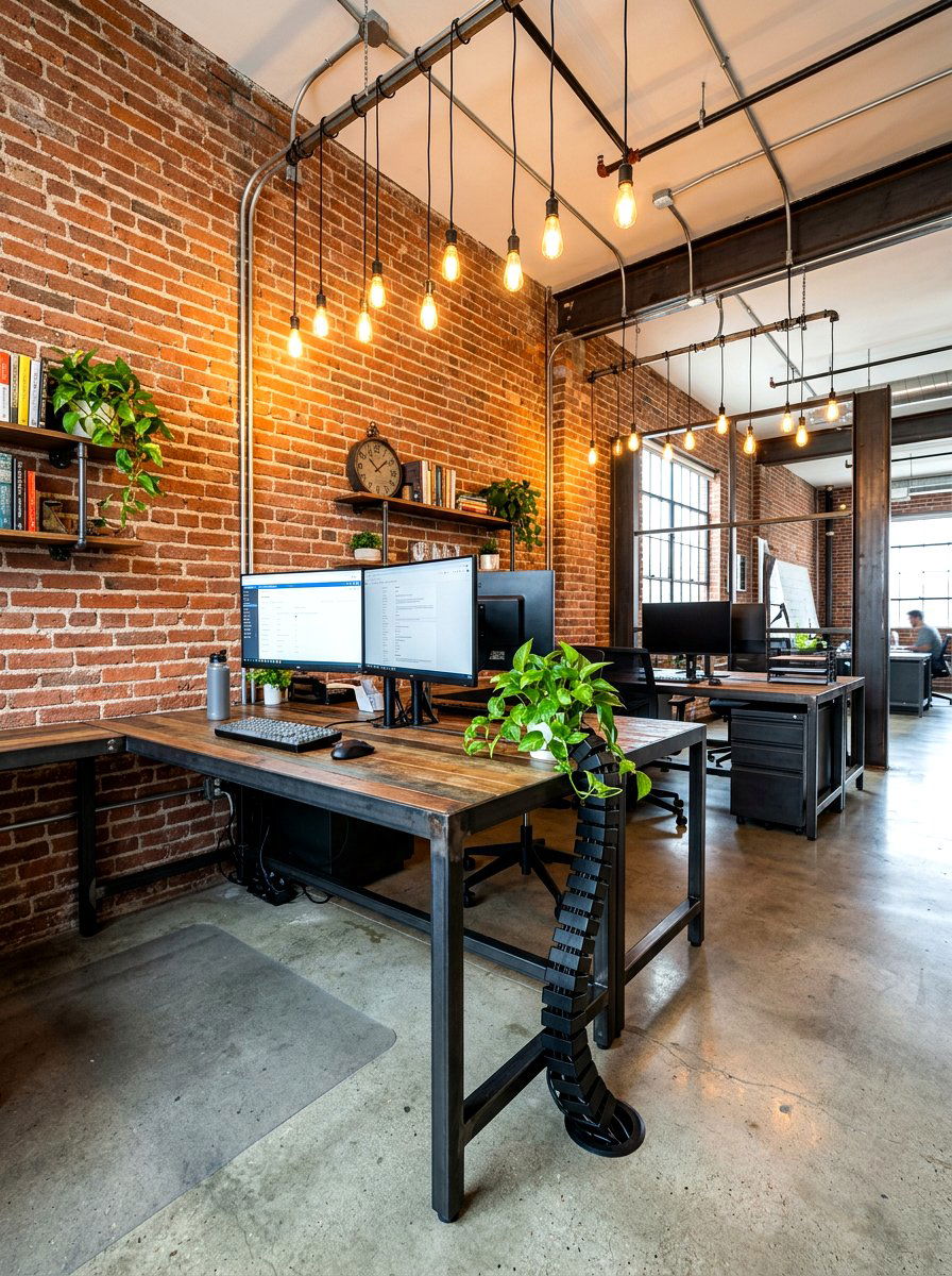 Cable Management Spine - 30 office cable management ideas