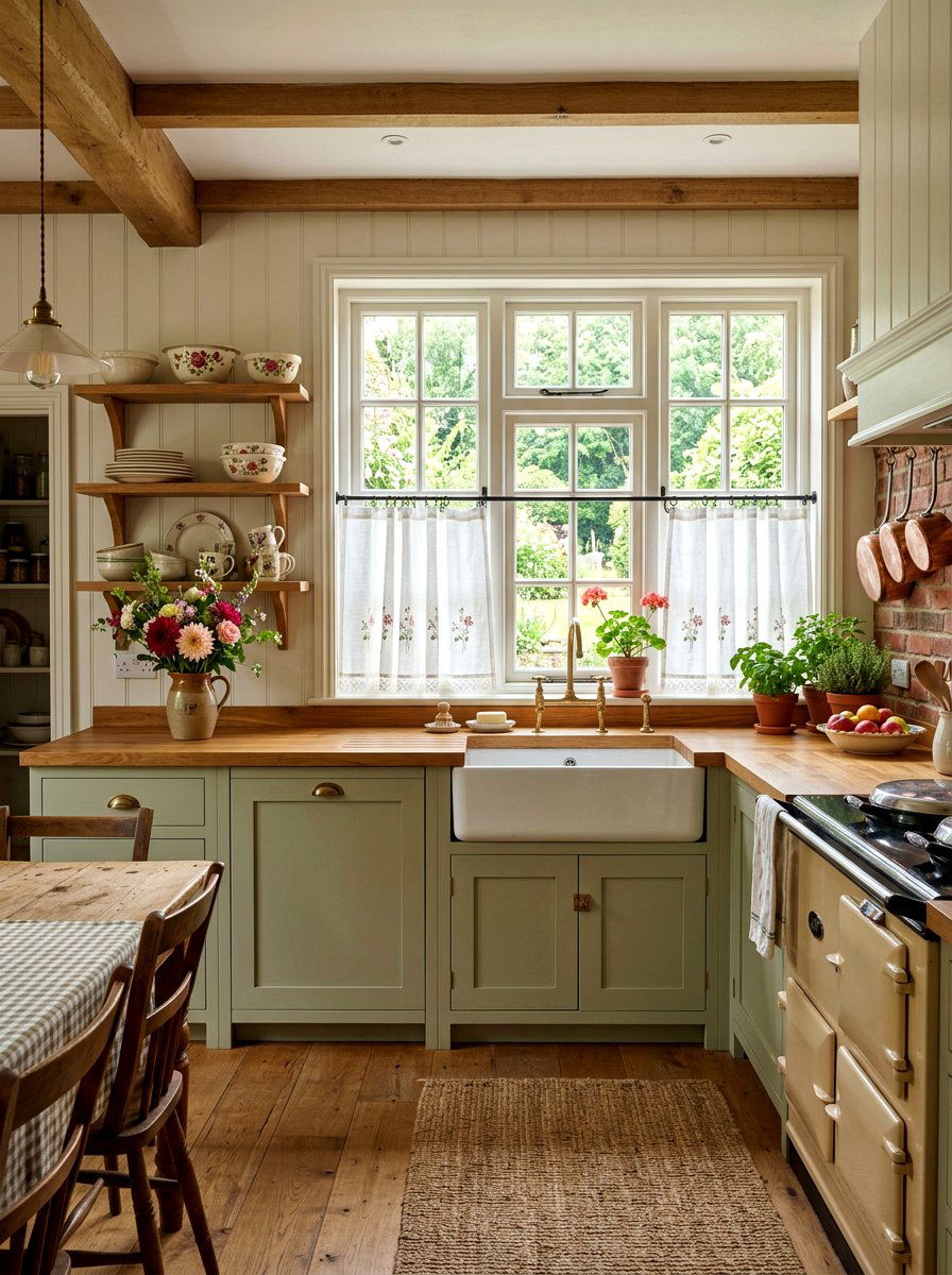 Cafe Curtains - 30 window treatment ideas