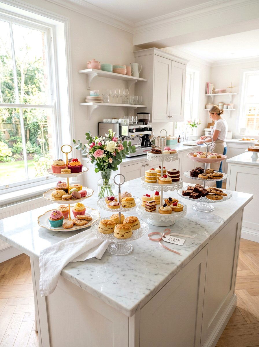 Cake Stand Kitchen - 30 bakery style kitchen ideas
