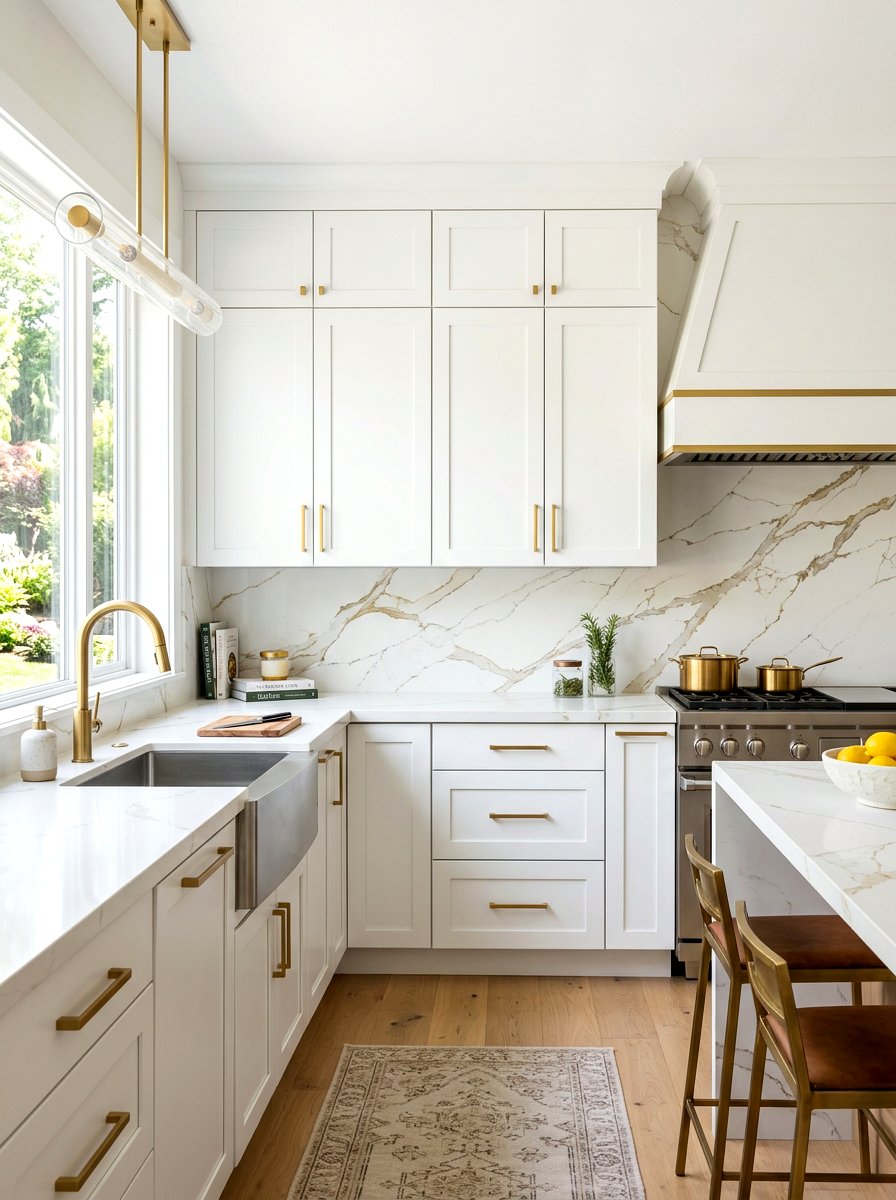 30 Slab Backsplash Ideas to Refresh Your Kitchen Instantly
