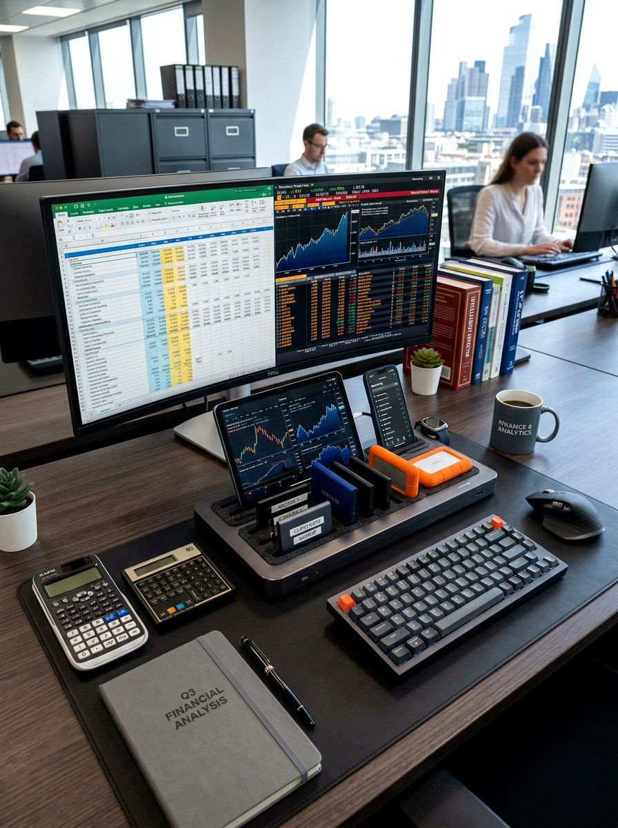 Calculator And Electronics Dock - 30 desk drawer organization ideas