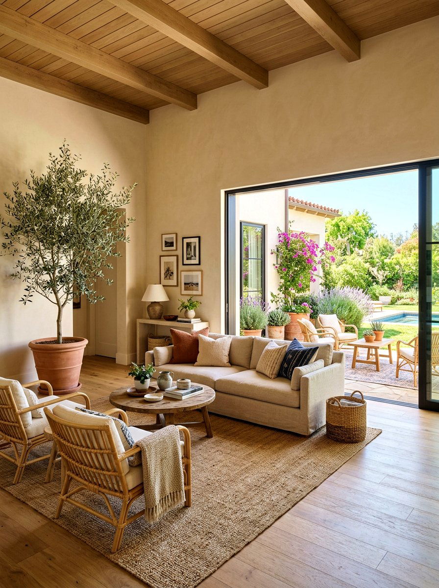 California Casual Living Room - 30 Nancy Meyers living room ideas