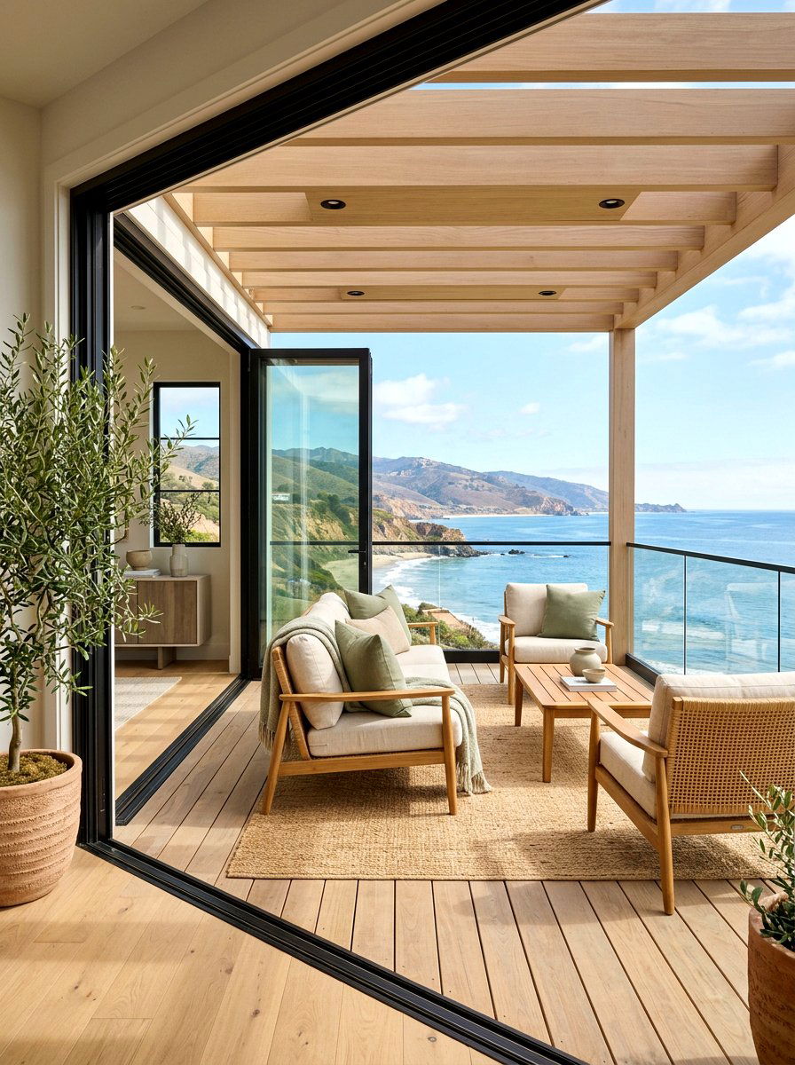 California Coastal Porch - 30 seaside porch ideas