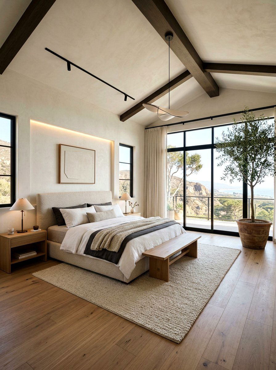 California Modern Master Bedroom - 30 California casual bedroom ideas