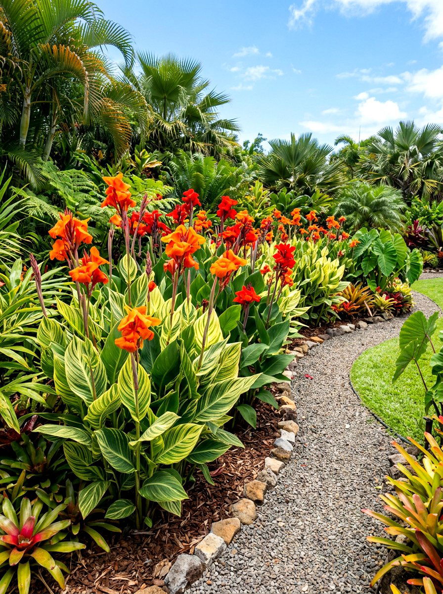 30 Tropical Landscaping Ideas for Lush Curb Appeal All Year