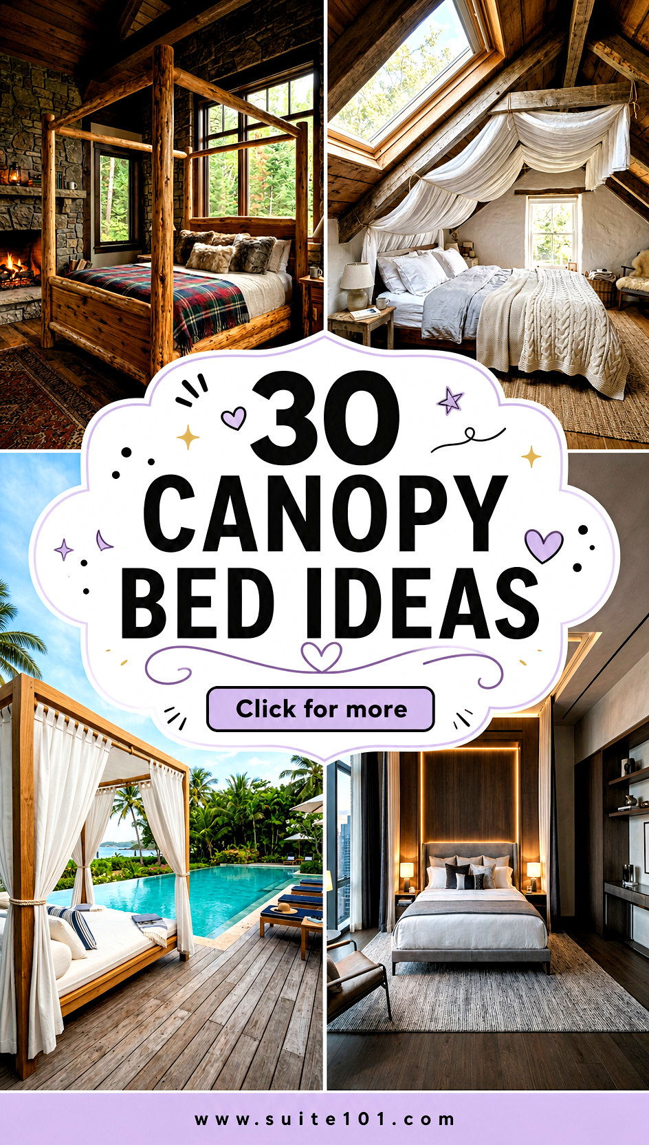 Canopy Bed Ideas 30 Romantic Styling Looks for Any Bedroom - Canopy Bed Ideas: 30 Romantic Styling Looks for Any Bedroom