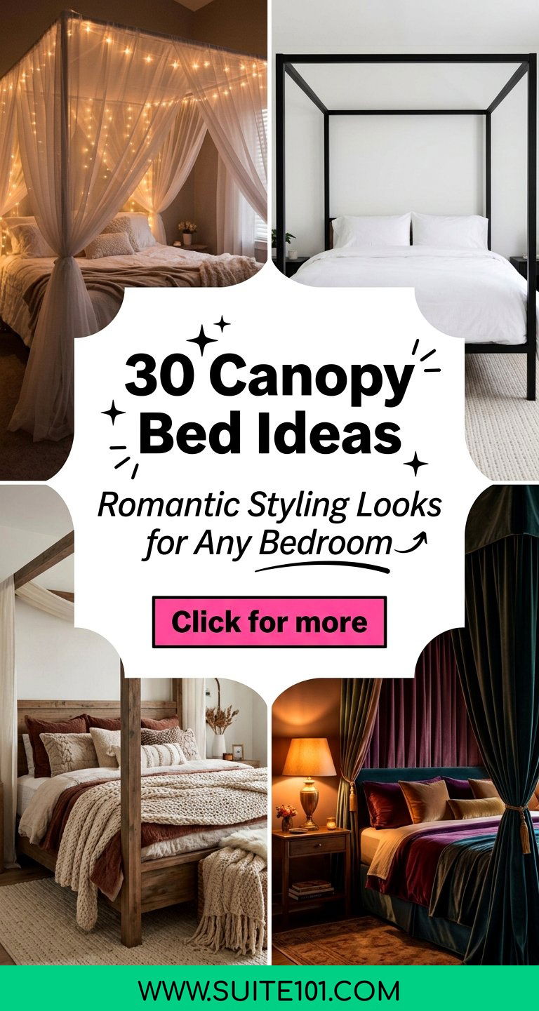 Canopy Bed Ideas 30 Romantic Styling Looks for Any Bedroom - Canopy Bed Ideas: 30 Romantic Styling Looks for Any Bedroom