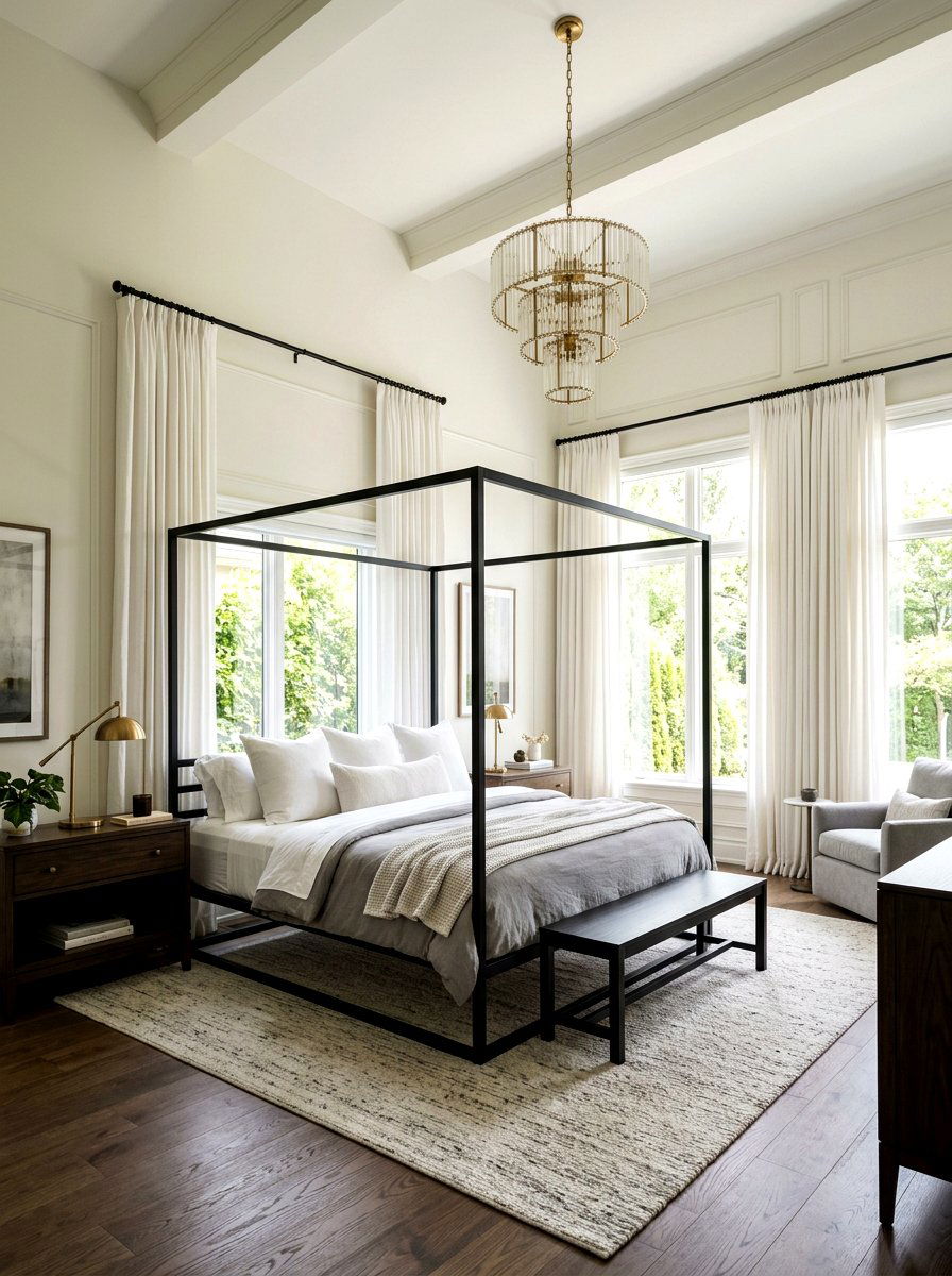 Canopy Platform Bed Frame - 30 platform bed ideas